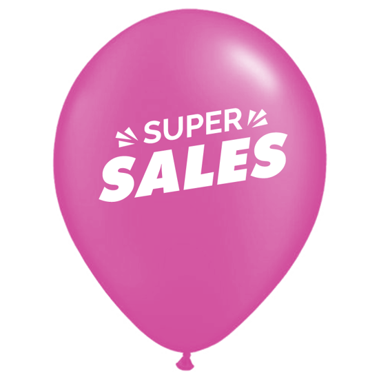 Bild von Motivballon Super Sales